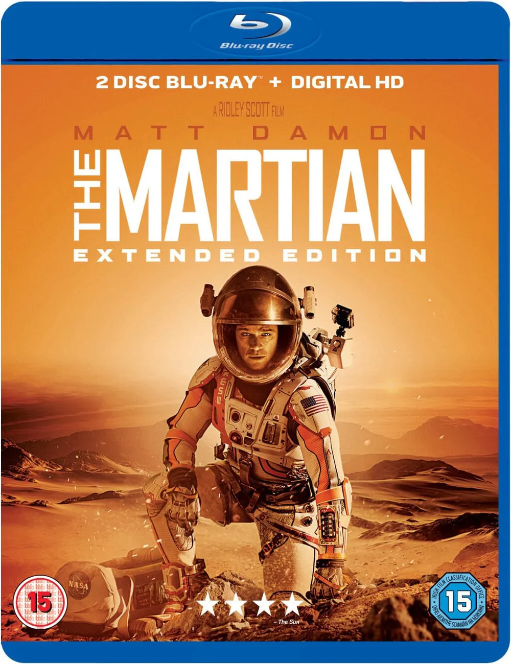 The Martian - Extended Edition (Includes UV Copy) Image 1