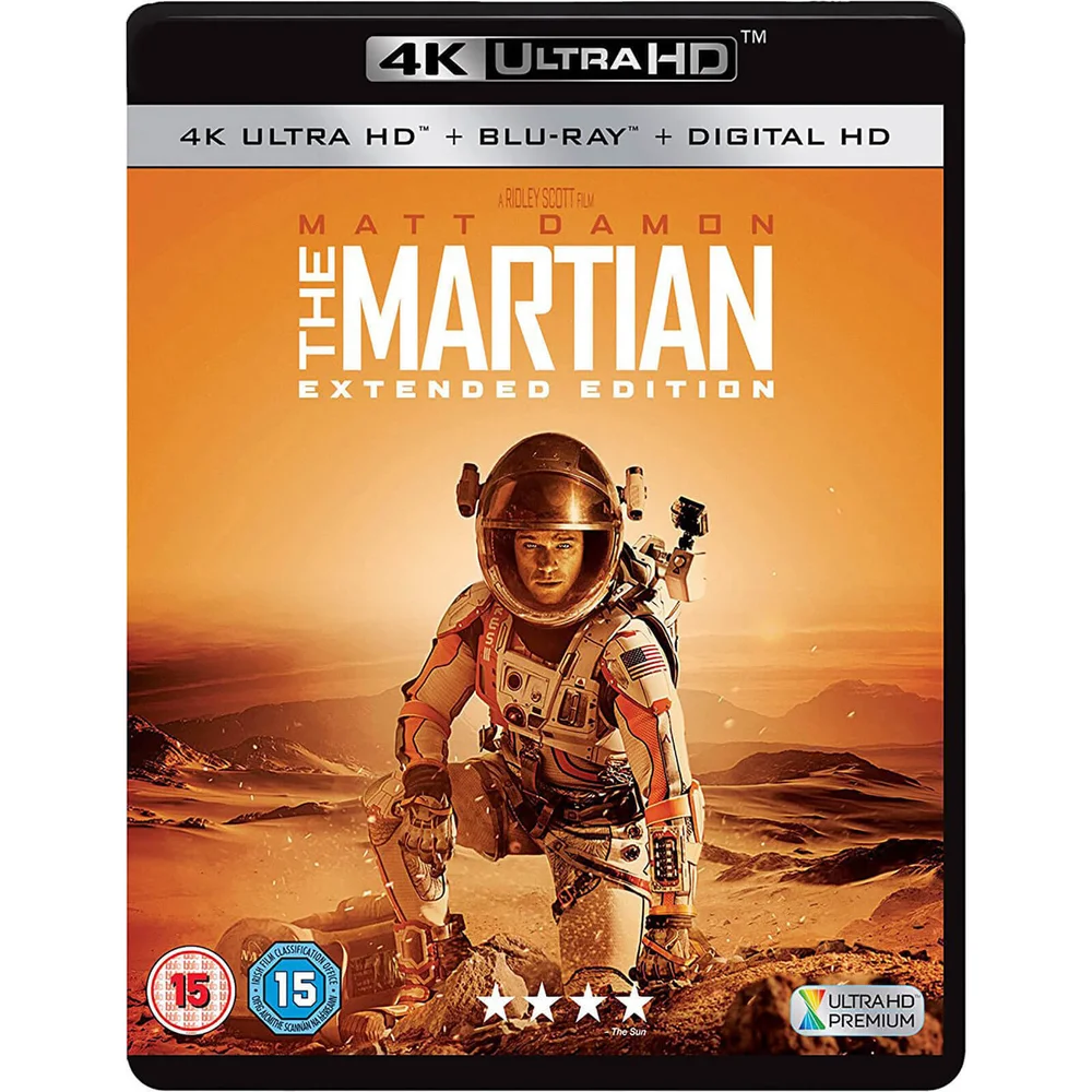 The Martian - Extended Edition - 4K Ultra HD (Includes UV Copy) Image 1
