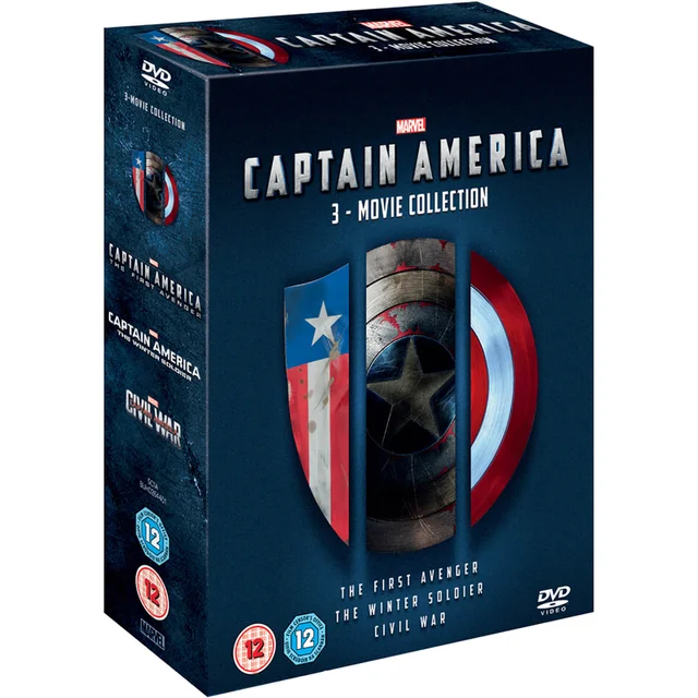 Captain America 1-3 Boxset