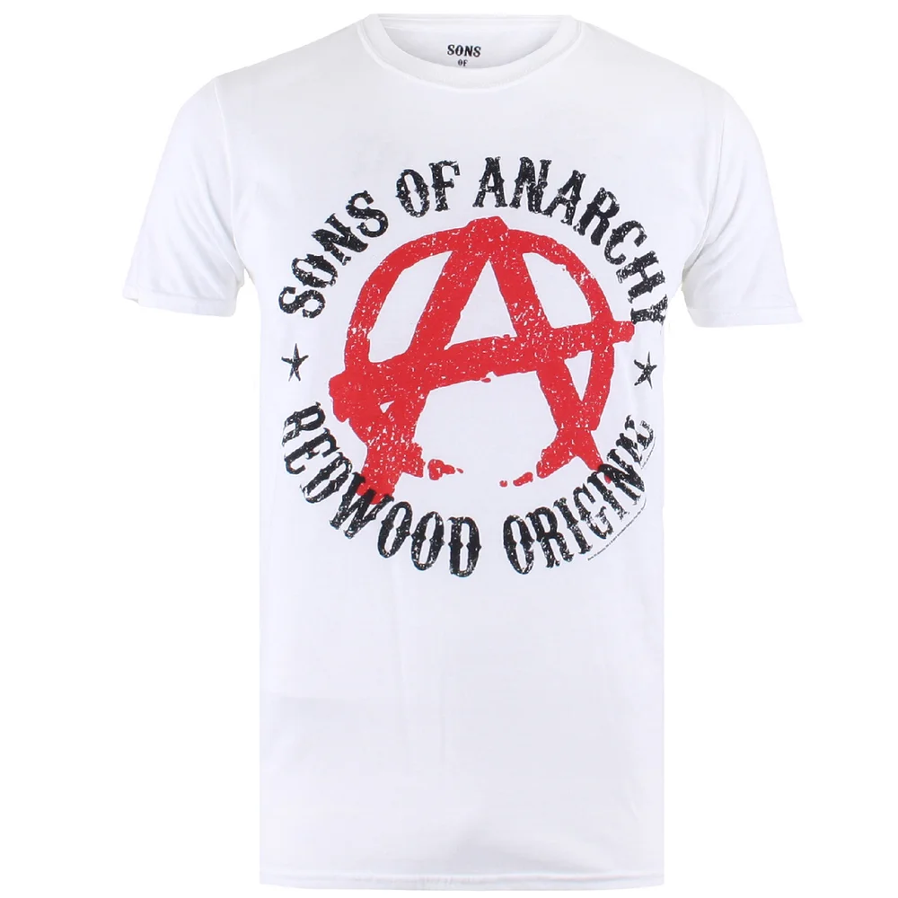 Sons of Anarchy Men's Anarchy T-Shirt - White - S - White Image 1