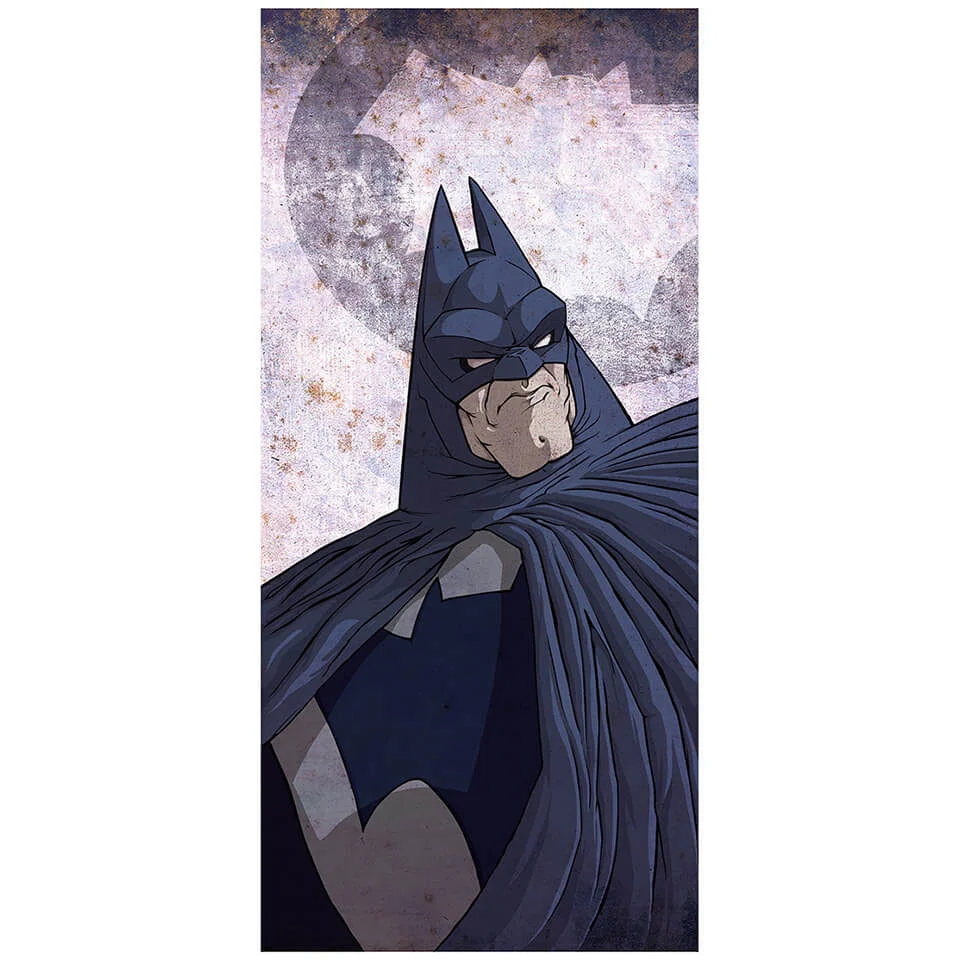 Knight Detective Batman Inspired Fine Art Print - 16.5" x 9.7" Image 1