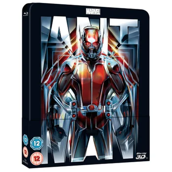 Ant-Man 3D (Includes 2D Version) - Zavvi Exclusive Lenticular Edition Steelbook