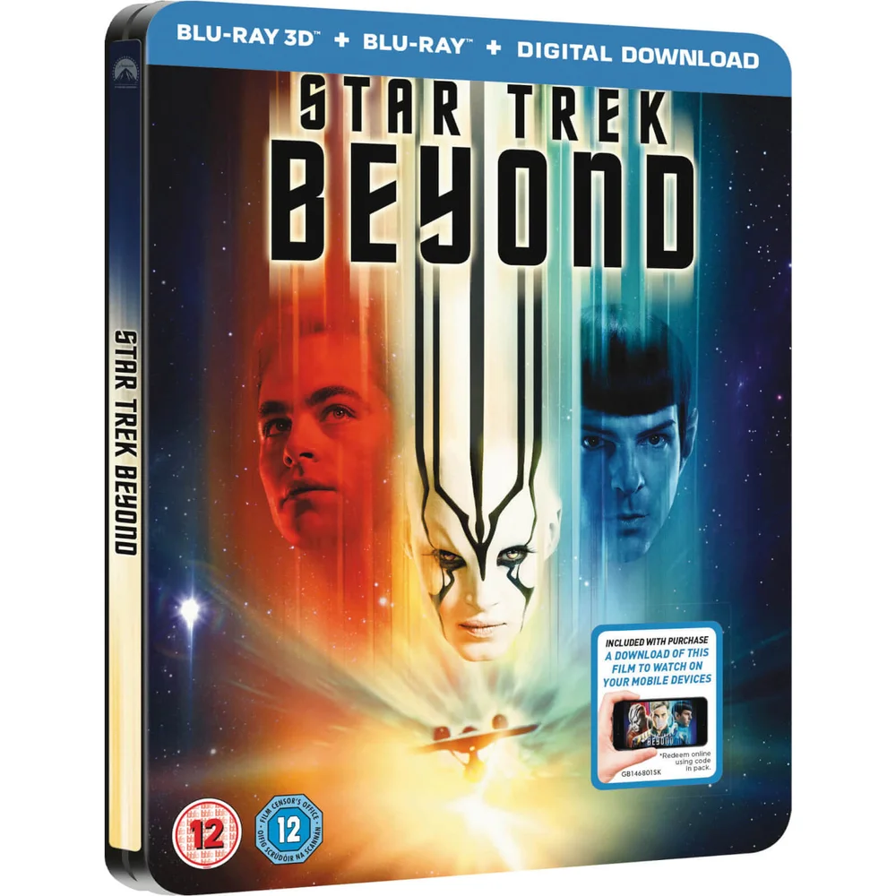 Star Trek Beyond 3D (Includes 2D Version) - Limited Edition Steelbook Image 1