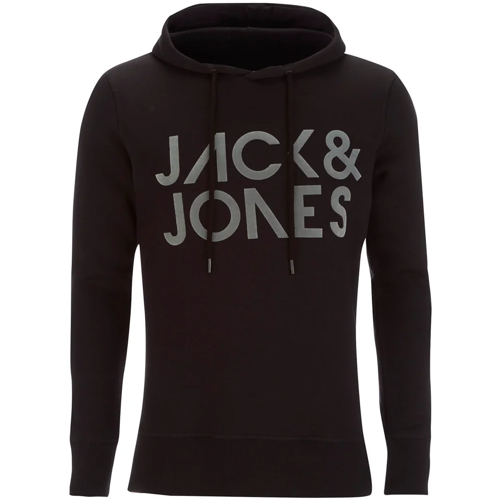 Jack & Jones Core Men's Sharp Hoody - Black - S - Black Image 1
