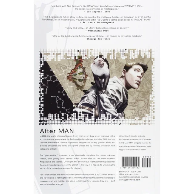 Vertigo Y: The Last Man: Book 1 Graphic Novel