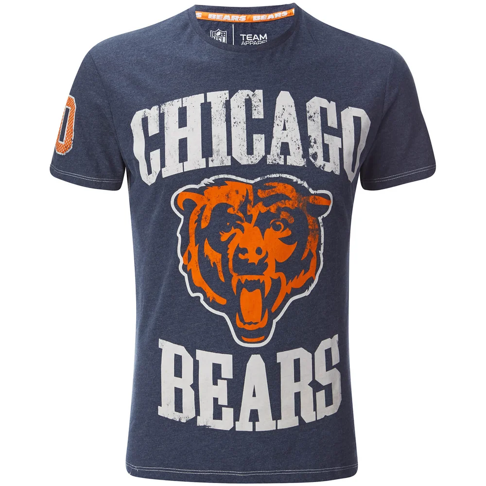 NFL Men's Chicago Bears Logo T-Shirt - Navy - S - Navy Image 1