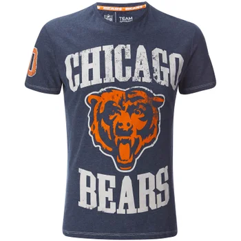 NFL Men's Chicago Bears Logo T-Shirt - Navy