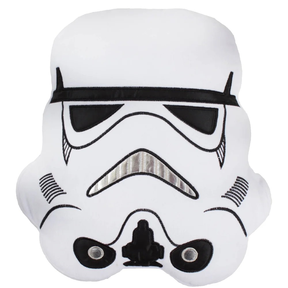 Star Wars Classic Stormtrooper Shaped Cushion - 40 x 40cm Image 1