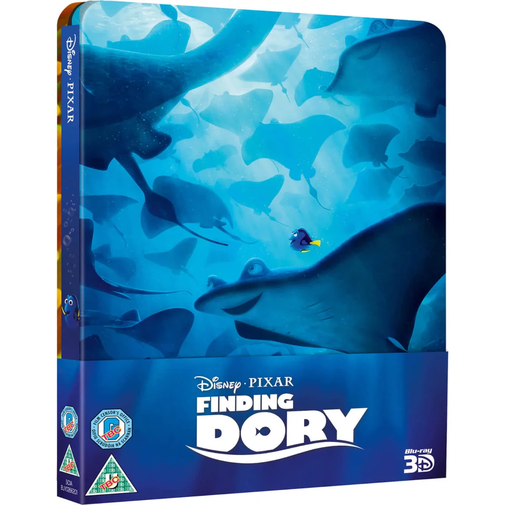 Finding Dory 3D (Includes 2D Version) - Zavvi Exclusive Limited Edition Steelbook Image 1