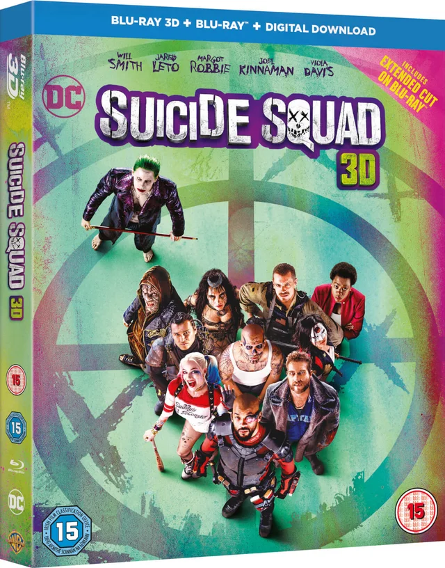 Suicide Squad 3D (Includes 2D Version) (Includes Ultraviolet Copy)