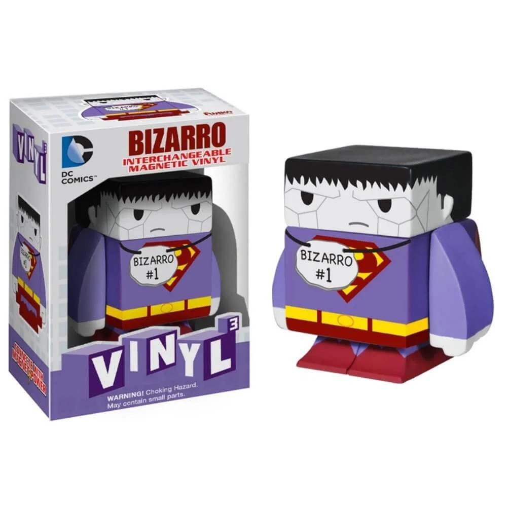 Funko DC Comics Bizarro Vinyl Figure Cubed Image 1
