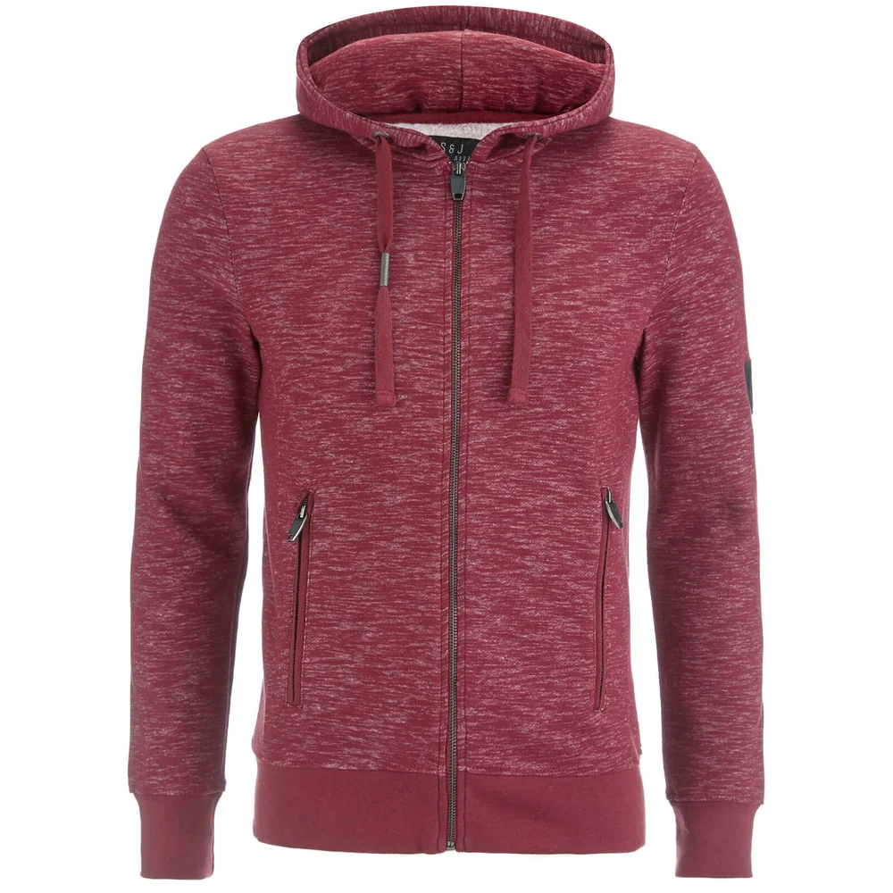 Smith & Jones Men's Cimborio Hoody - Cordovan Red - S - Red Image 1