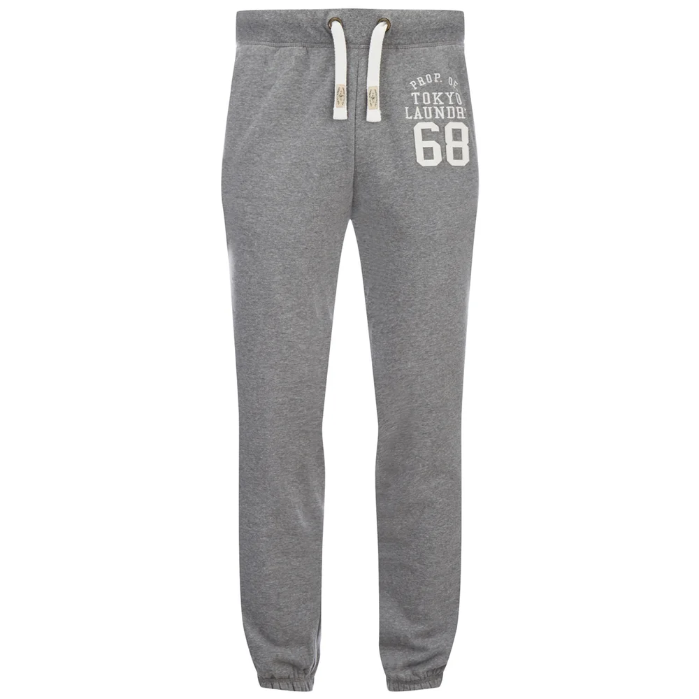 Tokyo Laundry Men's Lewiston Sweatpants - Mid Grey Marl - S - Grey Image 1