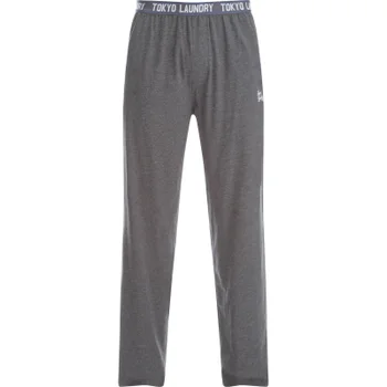 Tokyo Laundry Men's Corsham Jersey Lounge Pants - Charcoal Marl