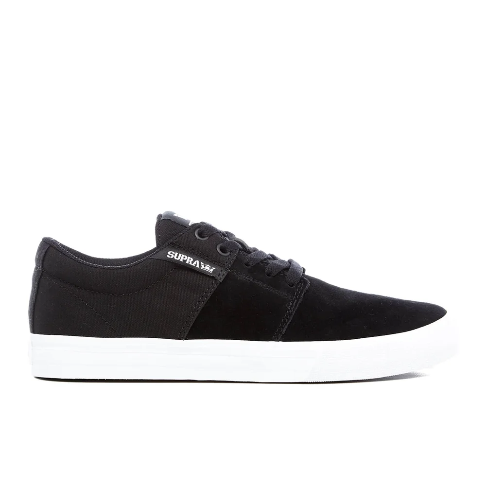 Supra Men's Stacks Vulc II Trainers - Black/White - UK 7 - Black Image 1