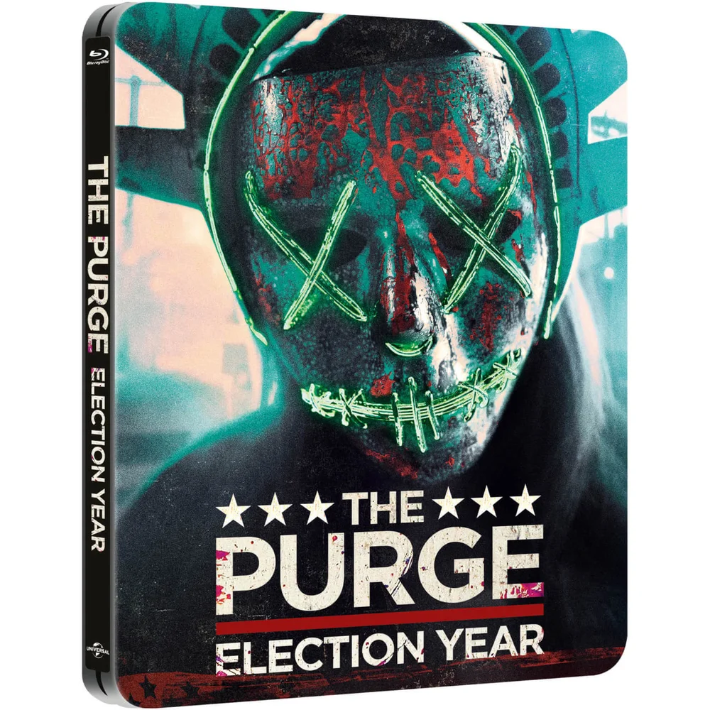 The Purge: Election Year ? Zavvi Exclusive Limited Edition Steelbook (Limited to 2000 Copies) Image 1