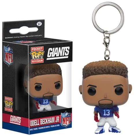 NFL Odell Beckham Jr. Pocket Pop! Vinyl Key Chain Image 1