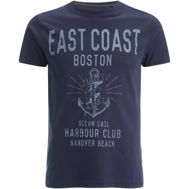 Threadbare Men's Maple T-Shirt - Navy