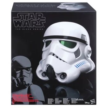 Hasbro Black Series Star Wars Stormtrooper Voice Changer Helmet Prop Replica