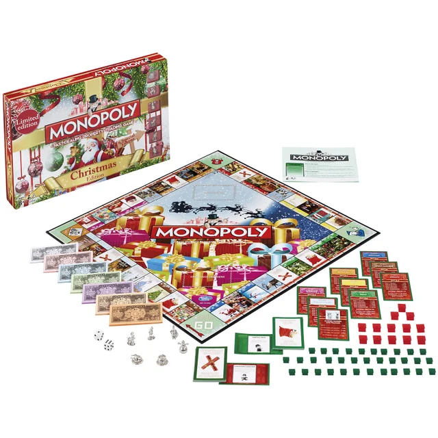 Monopoly Board Game - Christmas Edition
