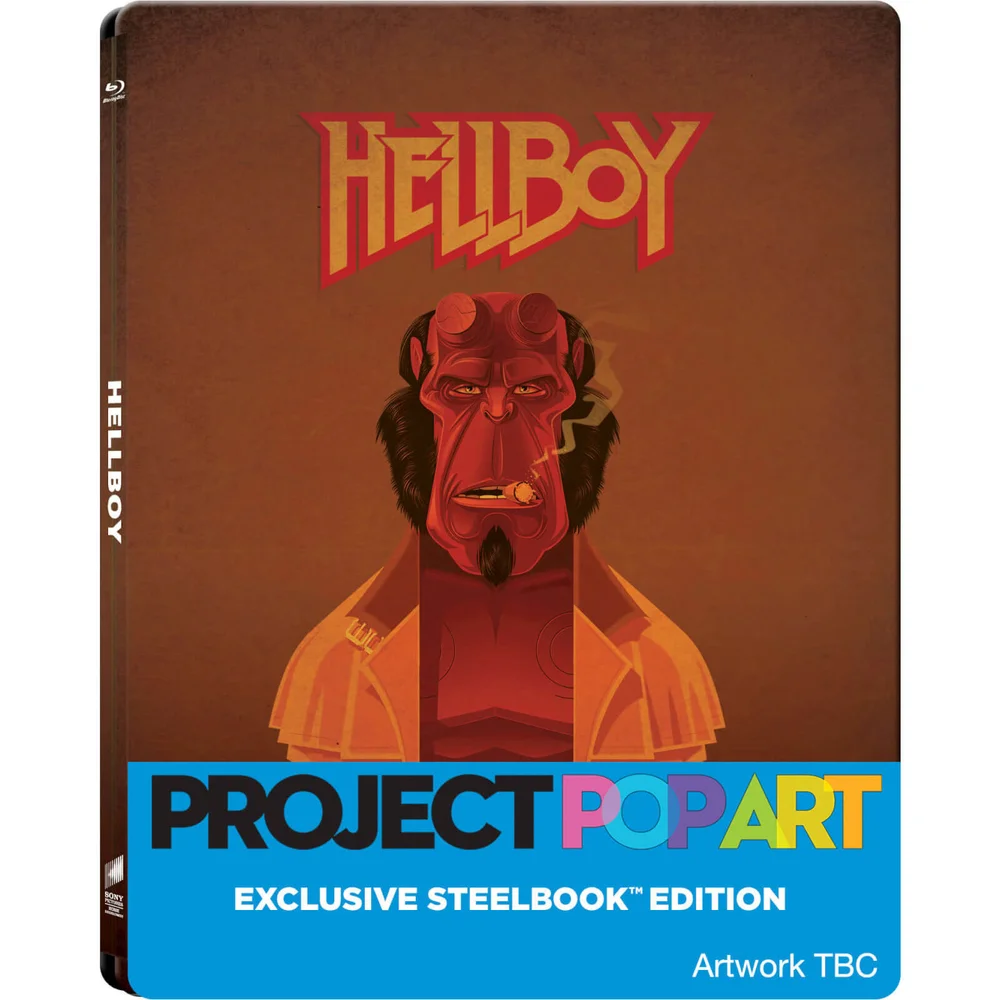 Hellboy (POP ART STEELBOOK) - Zavvi Exclusive Limited Edition Steelbook (Limited to 500 Units) Image 1