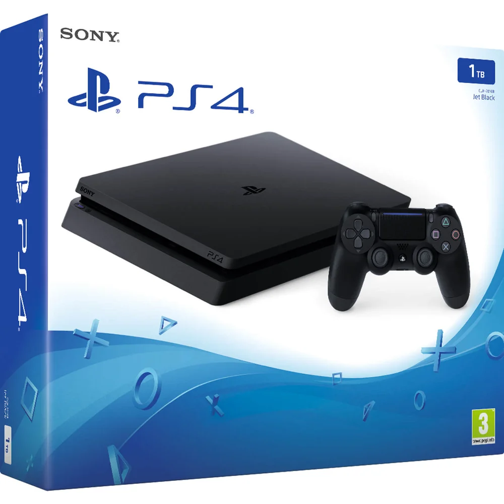 Sony PlayStation 4 Slim 1TB Console Image 1