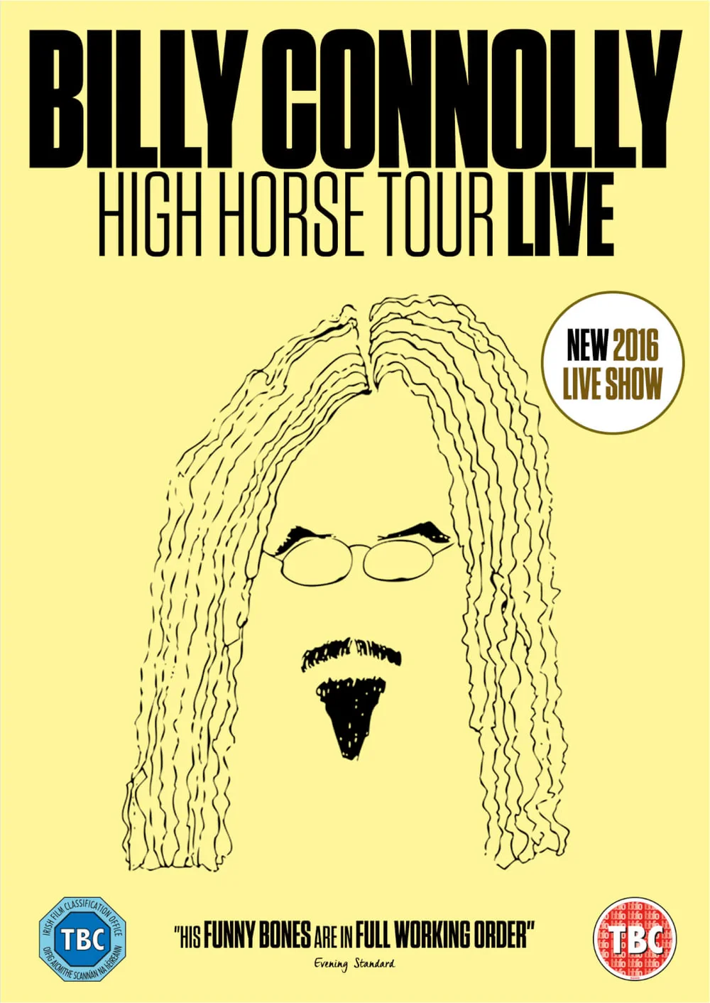 Billy Connolly Live 2016 High Horse Tour Image 1