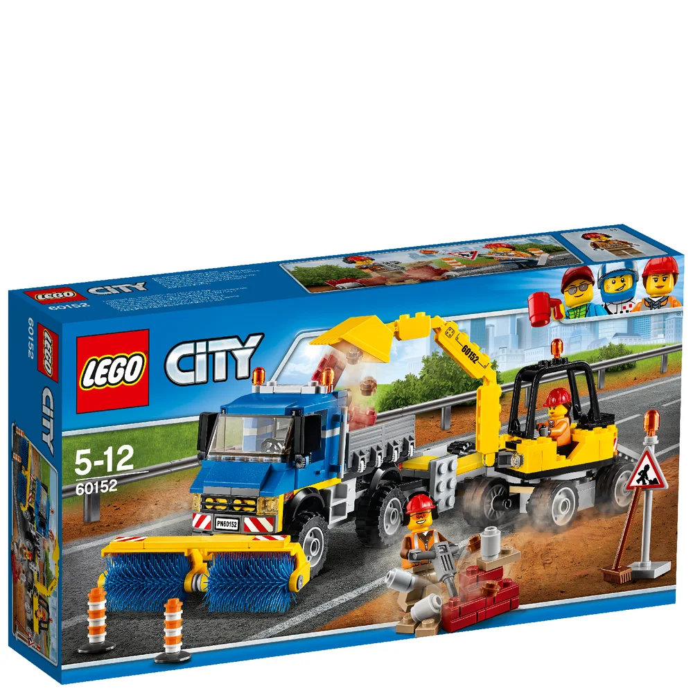 LEGO City: Sweeper & Excavator (60152) Image 1