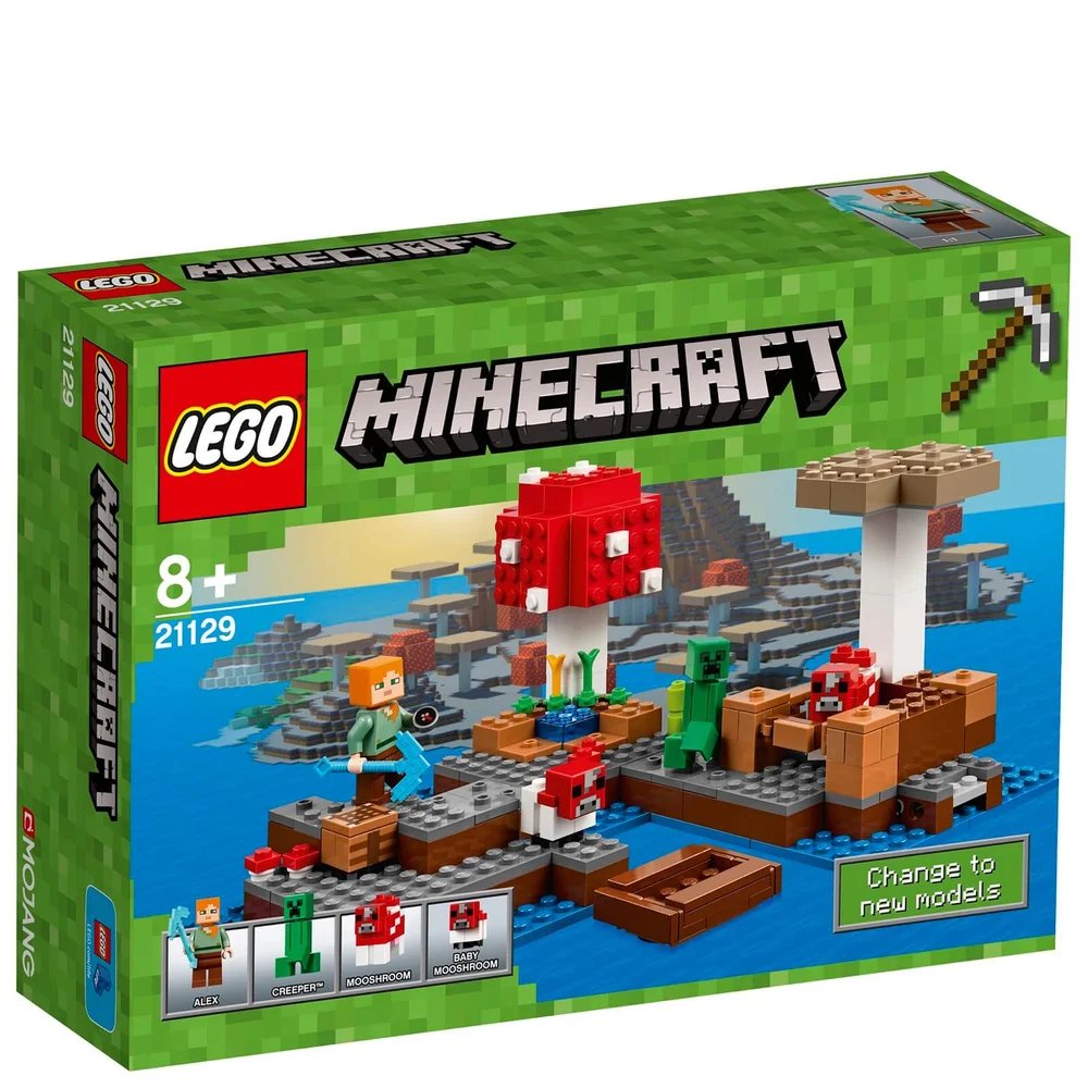 LEGO Minecraft: The Mushroom Island (21129) Image 1