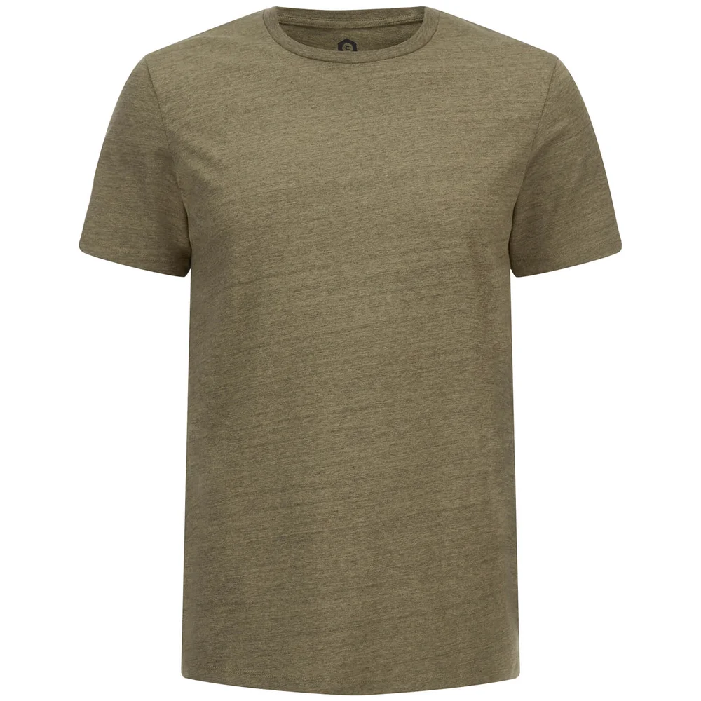 Jack & Jones Core Men's Table Textured T-Shirt - Deep Green - S - Green Image 1