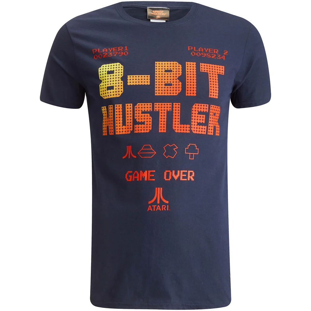Atari Men's 8-Bit Hustler T-Shirt - Navy - S Image 1