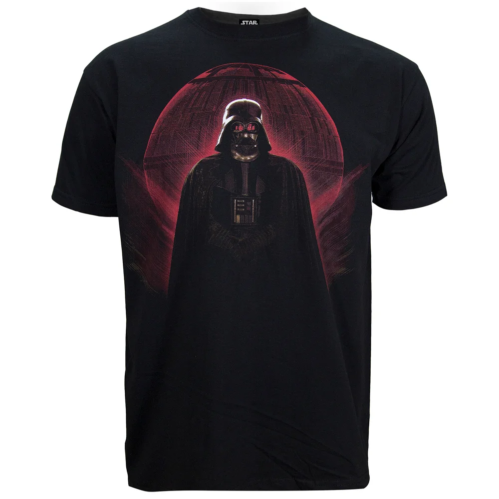 Star Wars Rogue One Men's Darth Vader Red Globe T-Shirt - Black - S - Black Image 1