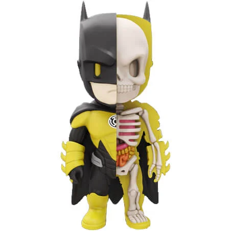 DC Comics XXRAY Wave 5 Batman Yellow Lantern 10cm Figure Image 1