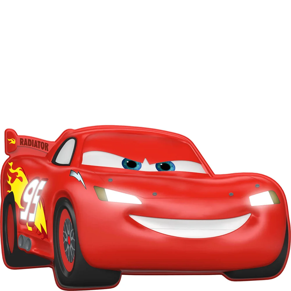 Disney Cars 3D Wall Light - Lightning McQueen Image 1