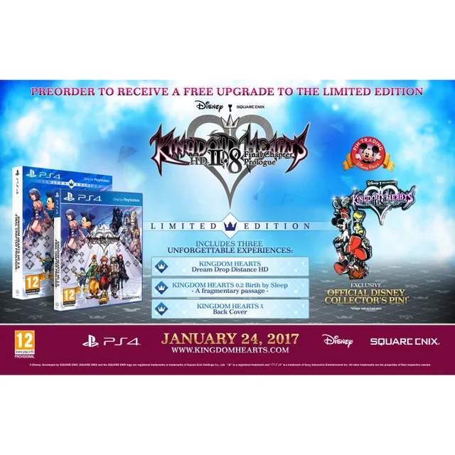 Kingdom Hearts 2.8 - Limited Edition