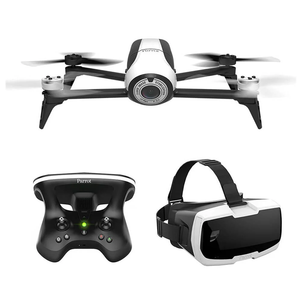 Parrot Bebop 2 Quadcopter Drone with Skycontroller 2 and Cockpit FPV Glasses Image 1
