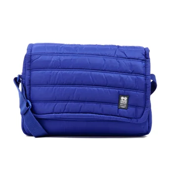 Crosshatch Ridger Quilted Messenger Bag - Sodalite Blue