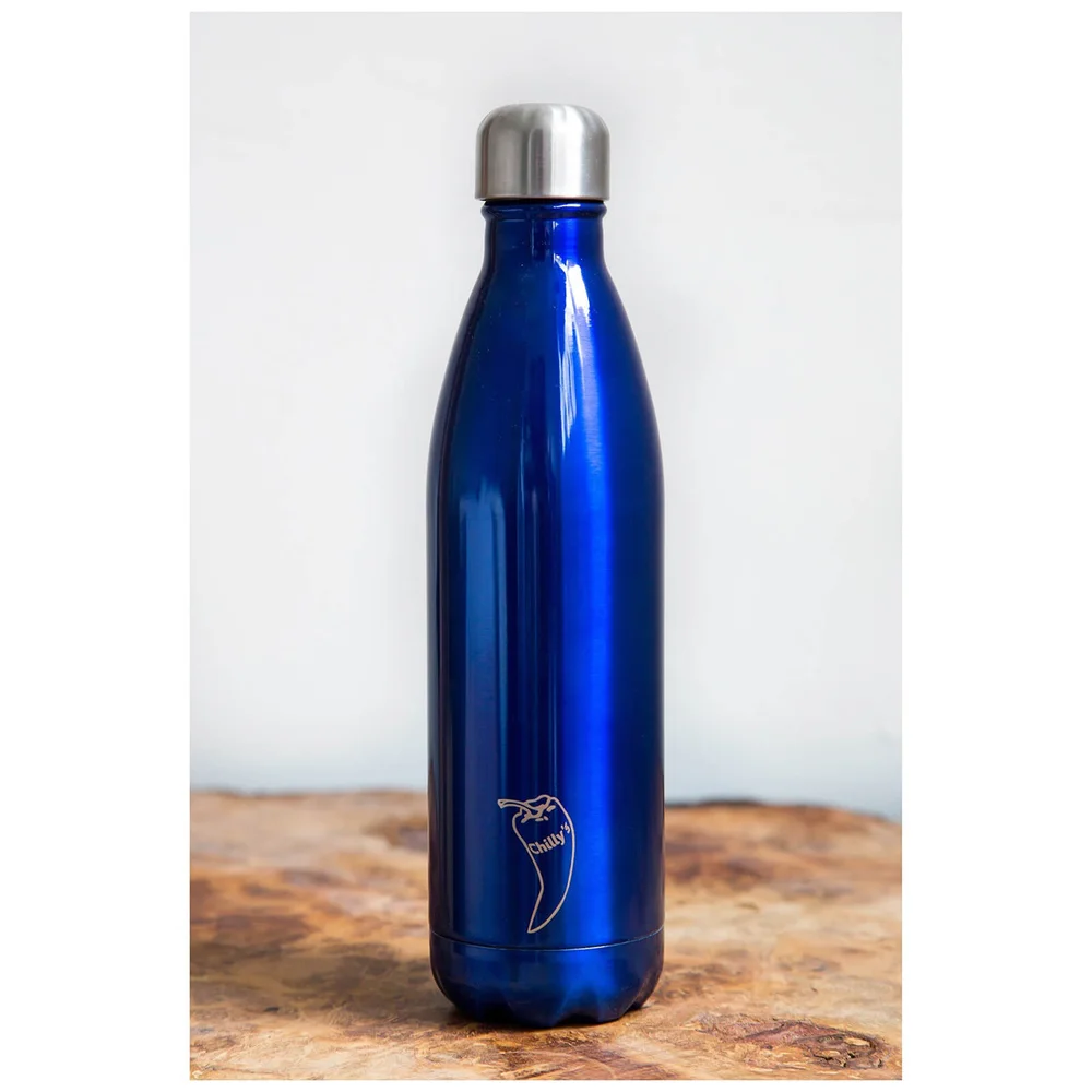 Chilly's Bottles 750ml - Blue Image 1
