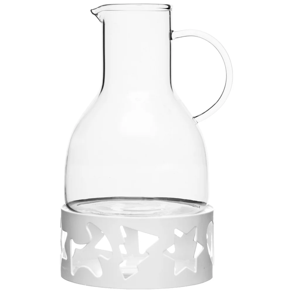 Sagaform Mulled Wine Pot with Warmer - White Image 1