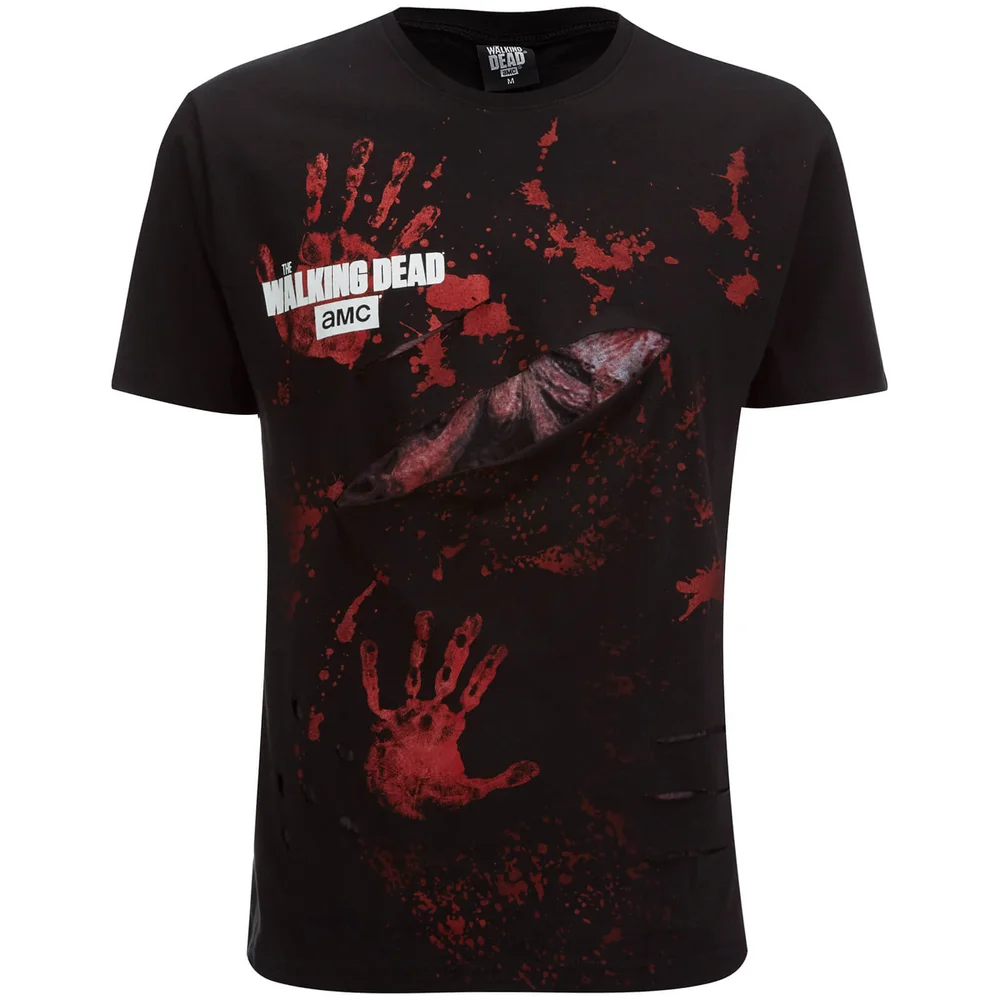 Spiral Men's Walking Dead Daryl All Infected Ripped T-Shirt - Black - S - Black Image 1