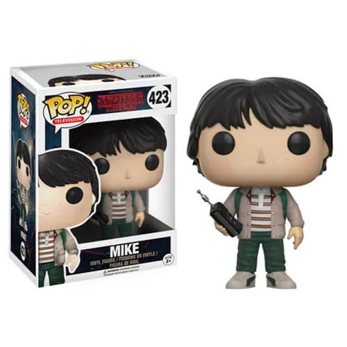 Stranger Things Mike with Walkie Talkie Pop! Vinyl Figure Image 1