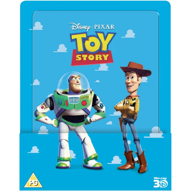 Toy Story 1 3D (Includes 2D Version) - Zavvi Exclusive Lenticular Edition Steelbook