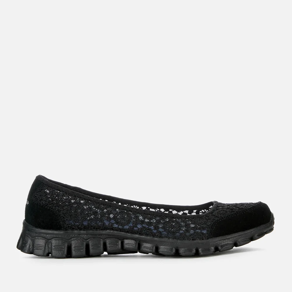 Skechers Women's EZ Flex 2 Flighty Shoes - Black - UK 4/EU 37 - Black Image 1