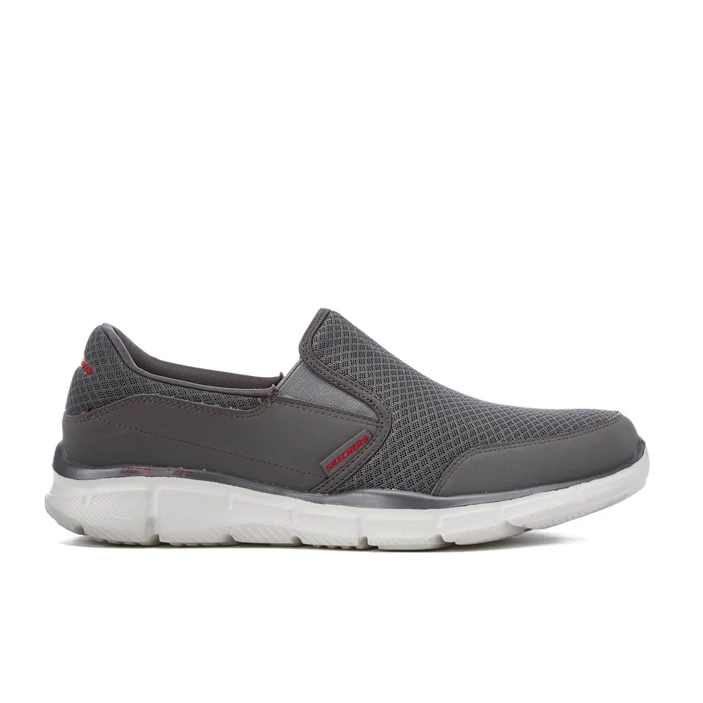 Skechers Men's Equalizer Persistent Slip-On Trainers - Grey - UK 7 - Grey Image 1