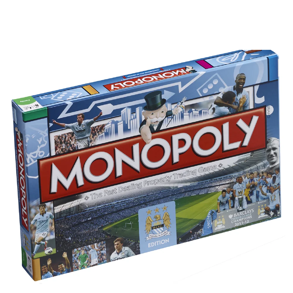 Monopoly Board Game - Manchester City F.C Edition Image 1