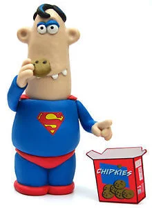 DC Comics Figure - Superman x Aardman Image 1