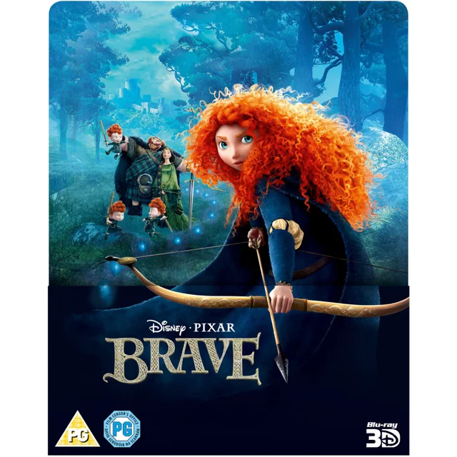 Brave 3D (Includes 2D Version) - Zavvi Exclusive Lenticular Edition Steelbook