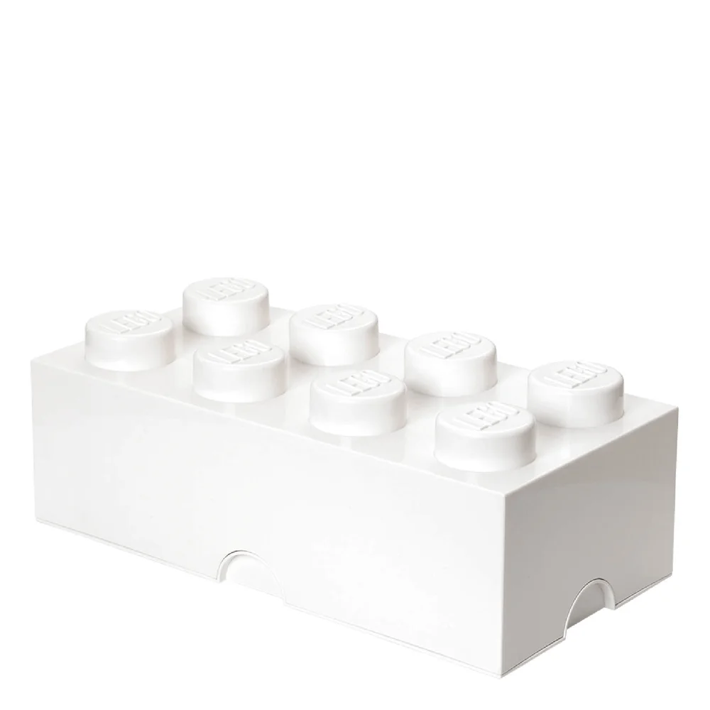 LEGO Storage Brick 8 - White Image 1