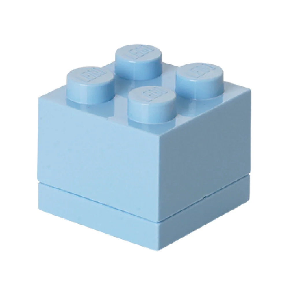 LEGO Mini Box 4 - Light Royal Blue Image 1