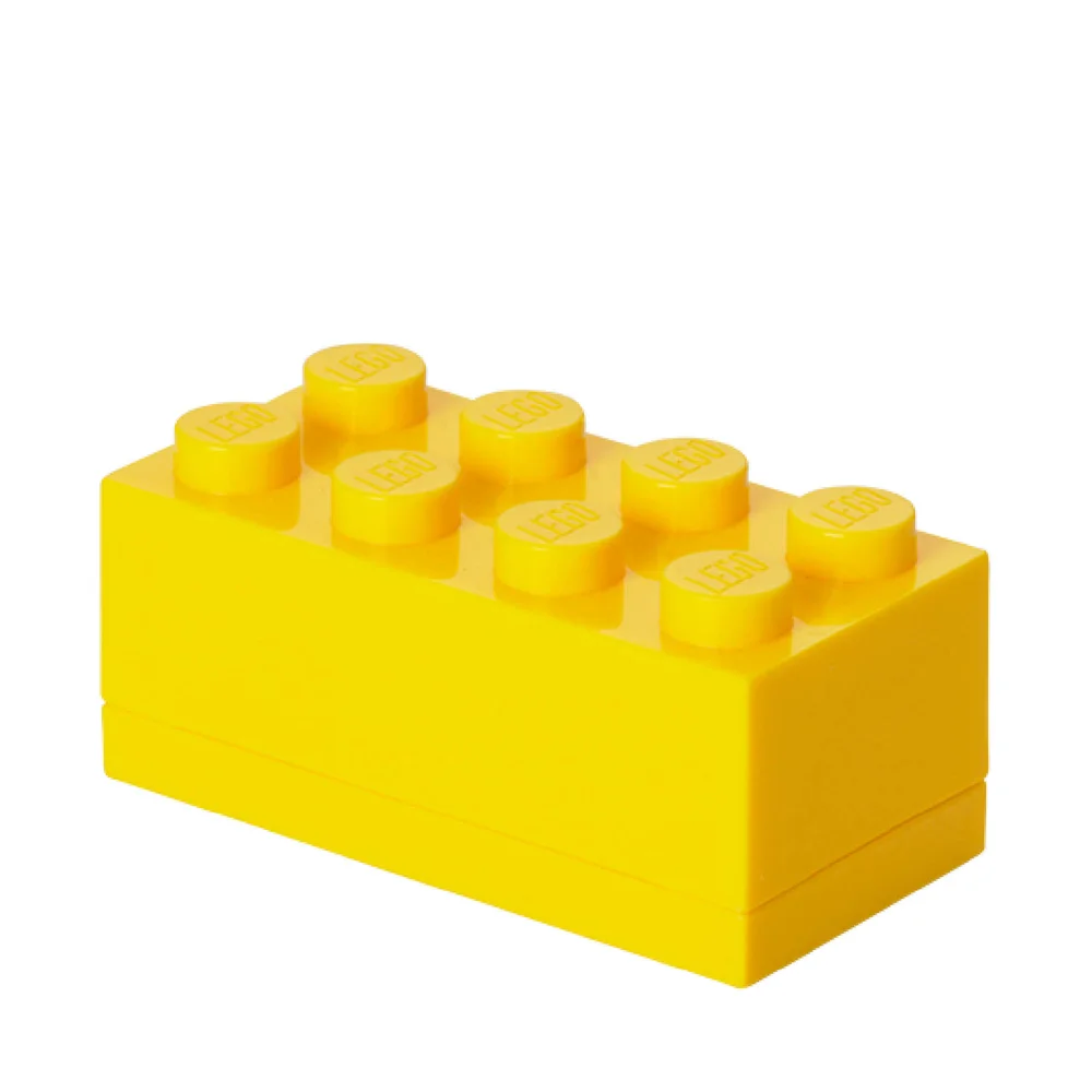 LEGO Mini Box 8 - Bright Yellow Image 1